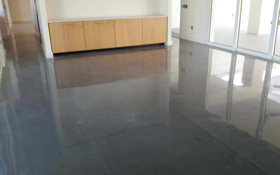 Stained Concrete vs. Polished Concrete Floors