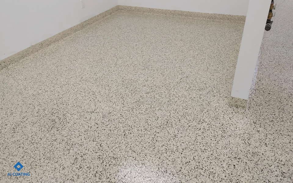 Church Kitchen Floor Coating Decorative Flake 02