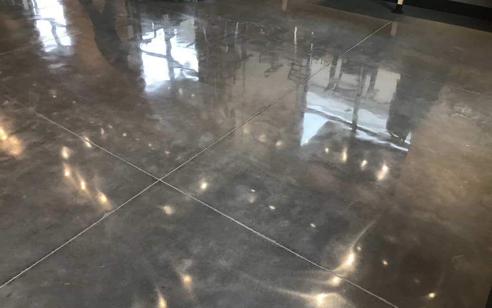polished concrete commercial restaurant advance industrial coatings