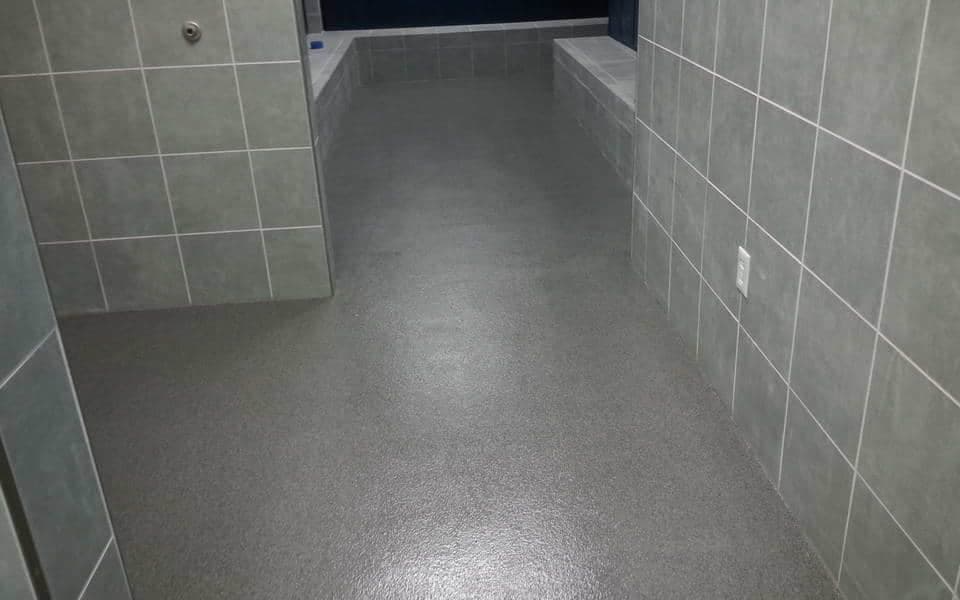Epoxy Coatings with Decorative Quartz System