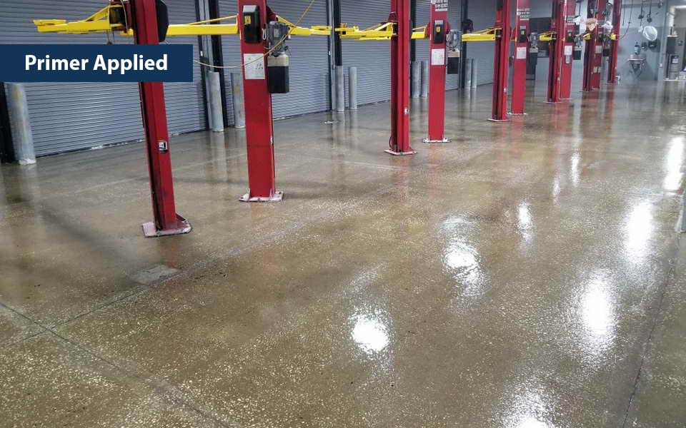 auto shop floor coating