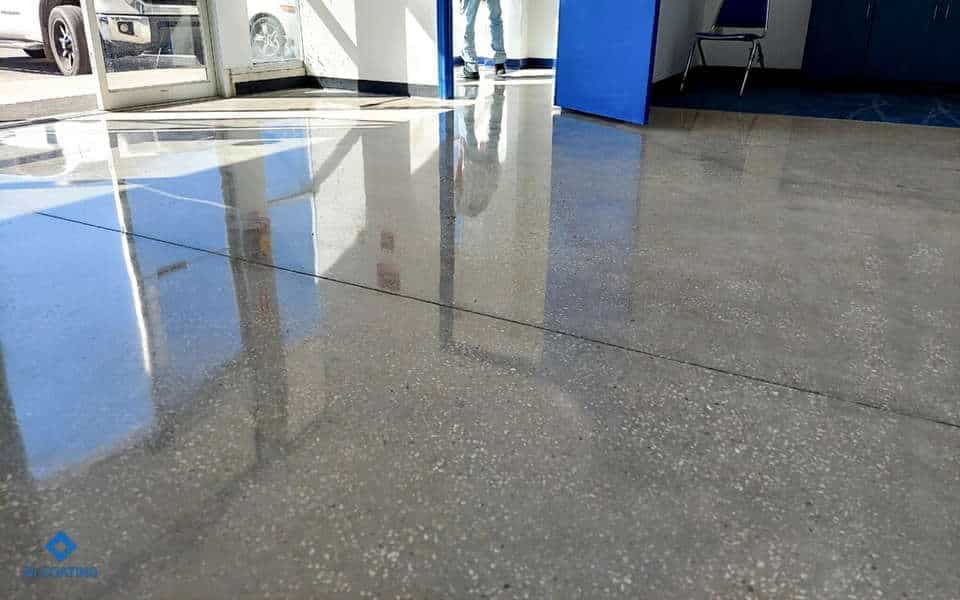 food processing plant concrete polishing 02