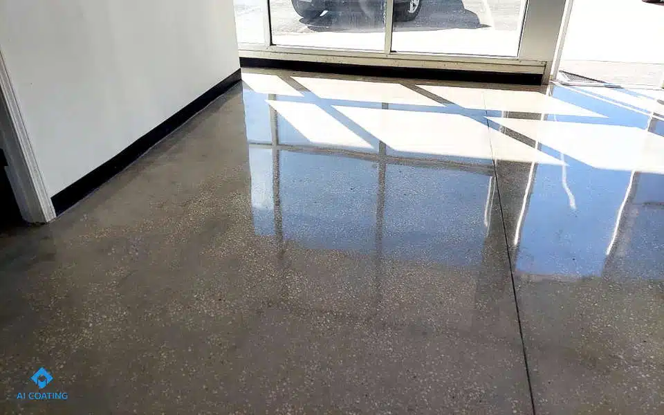 food processing plant concrete polishing 03