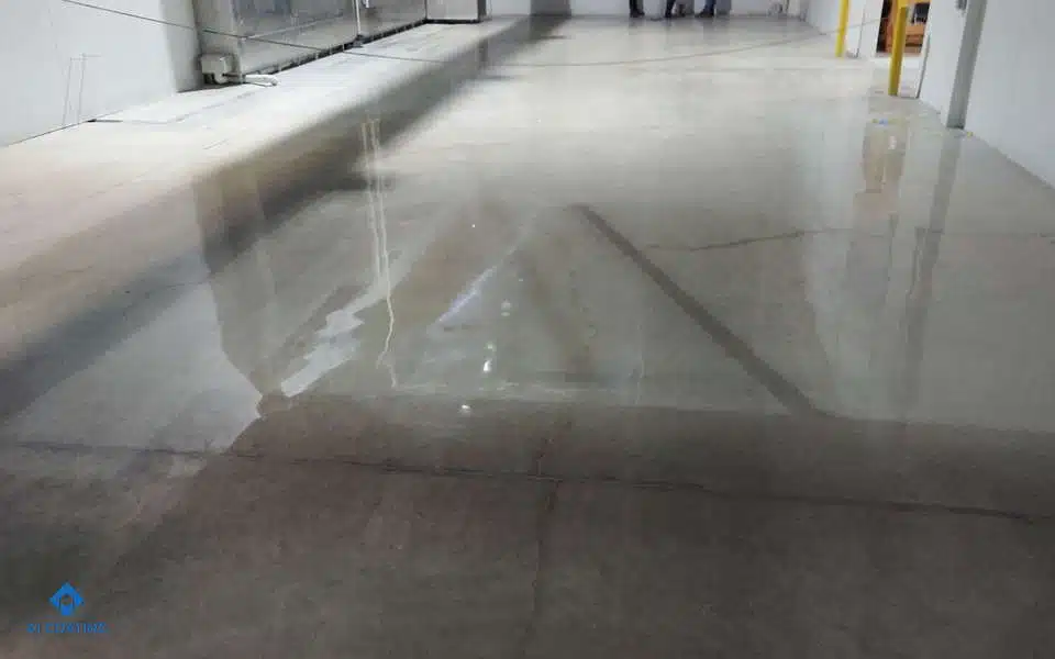 food processing plant concrete polishing 07