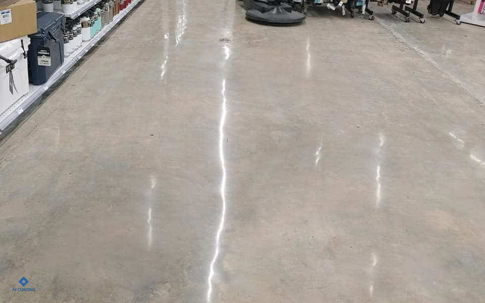 Hardware Store Concrete Polishing AI Coating 01
