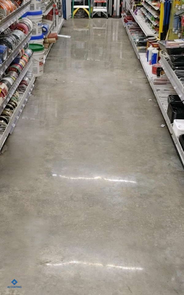 Hardware Store Concrete Polishing AI Coating 06