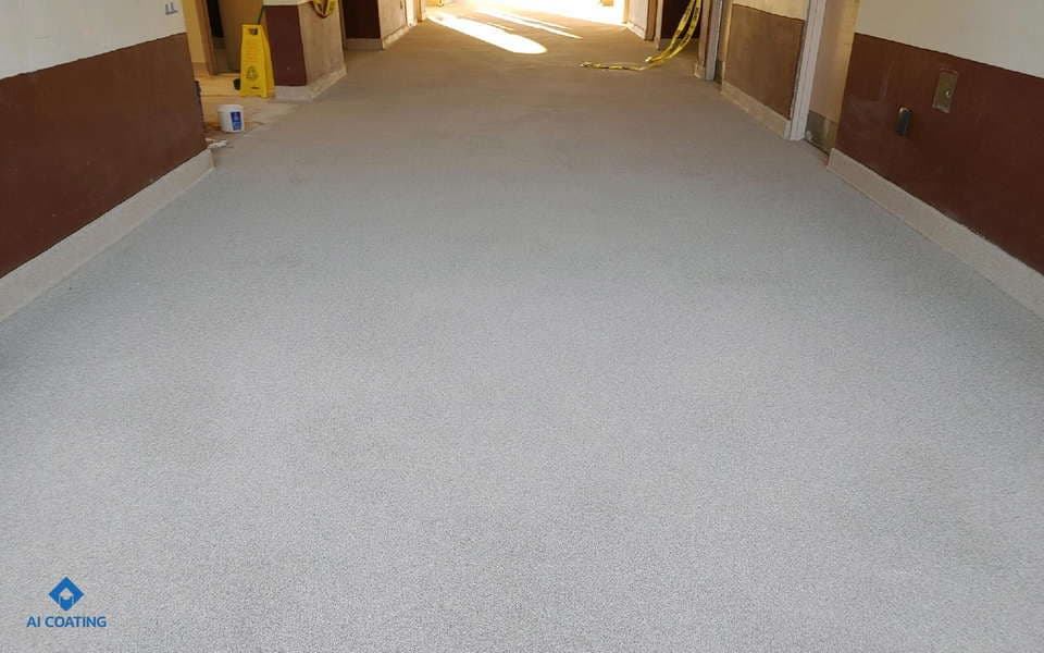 Interstate Highway Rest Area Floor Coating AI Coating 03