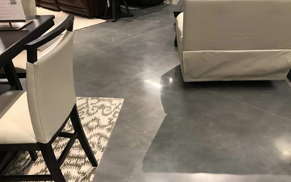 Polished Concrete Ashley Store
