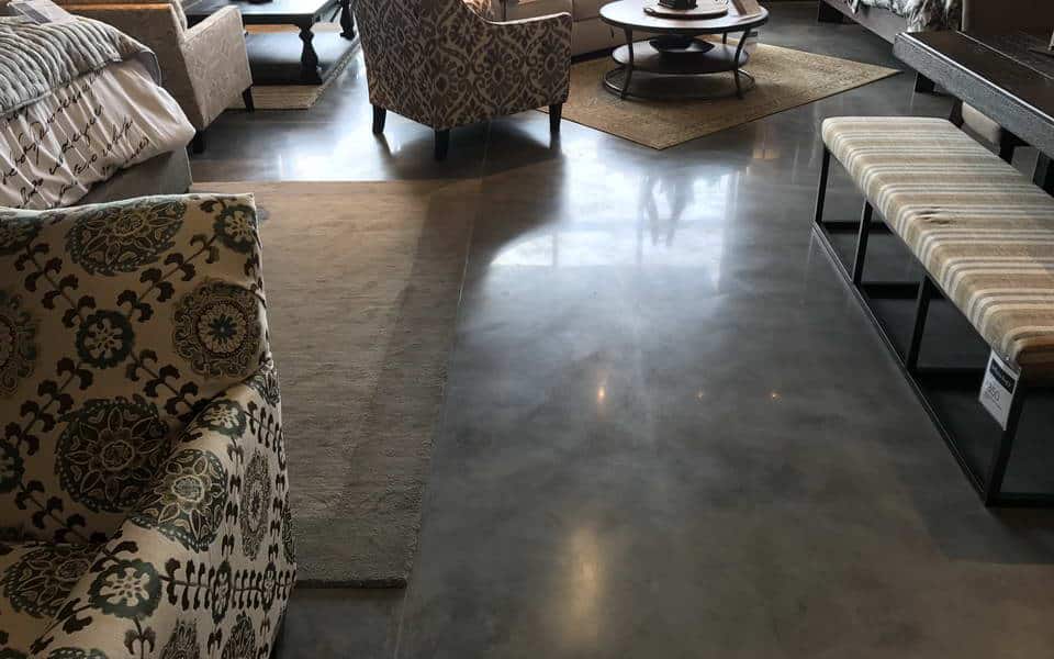 Polished Concrete Ashley Store