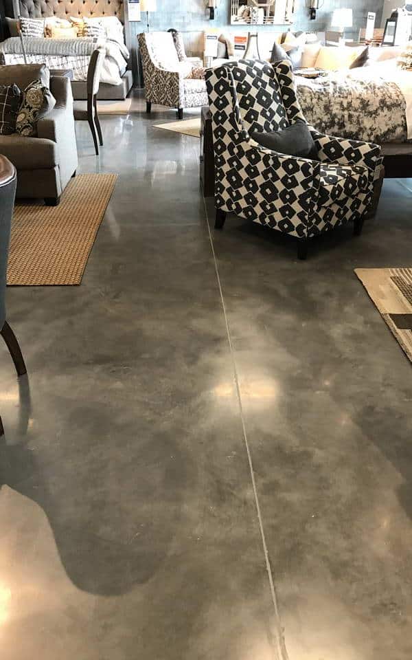 Polished Concrete Ashley Store